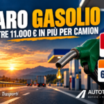 Caro gasolio camion e risparmi in bilico